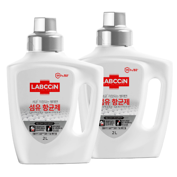 애경 랩신 섬유 항균제, 2L, 2개