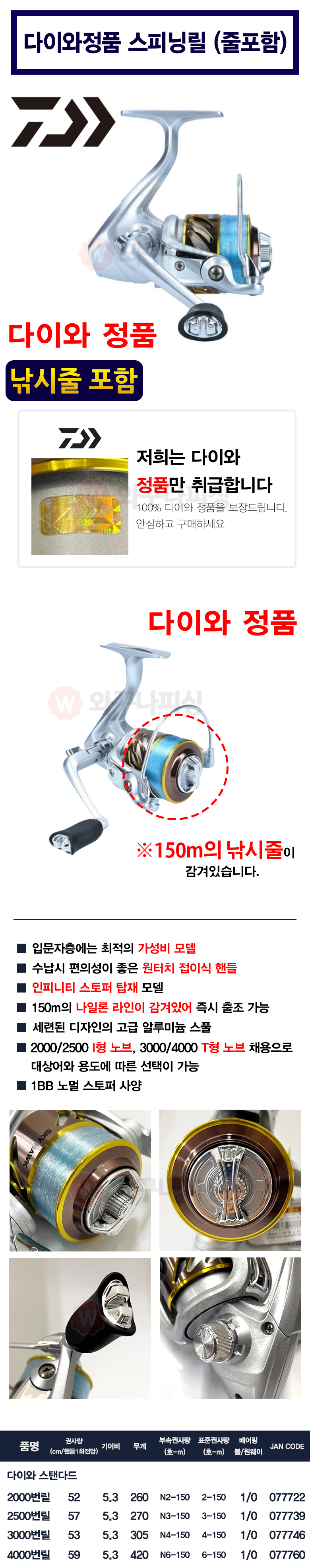 다이와 스피닝릴, 2000 상세 이미지 1