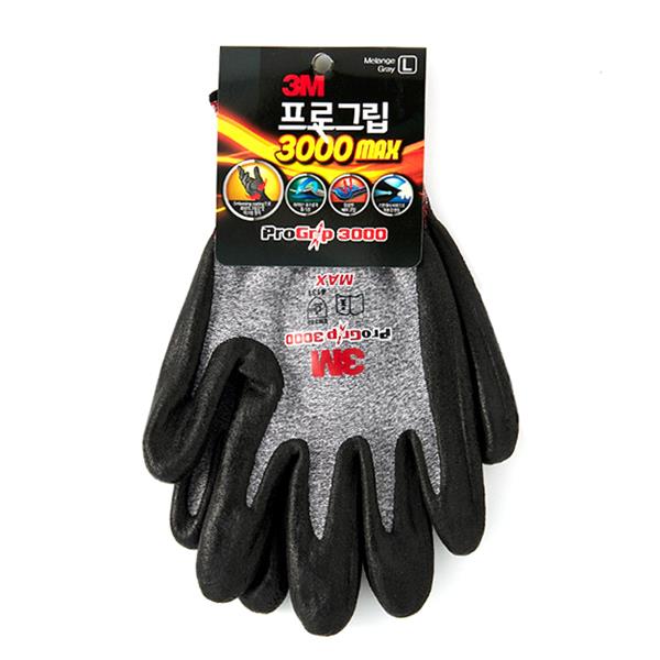 3M 프로그립 3000 MAX 작업용 코팅장갑, PG3000, S, 1개