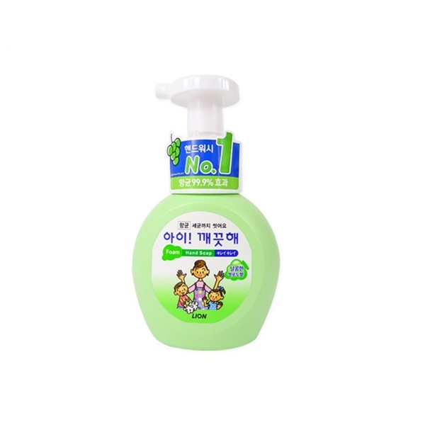 아이깨끗해 청포도 유아 핸드워시 손세정제, 250ml, 1개
