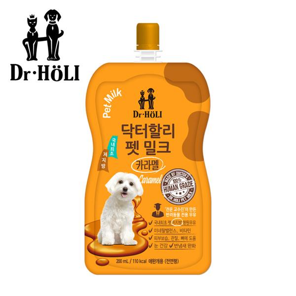 닥터할리 펫밀크, 카라멜, 200ml, 10개