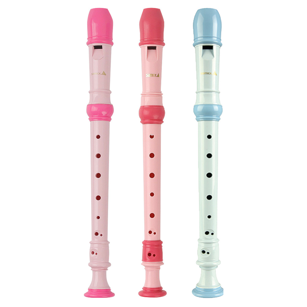 삼익악기 소프라노 리코더 SRG-50, 저먼식, 핑크, 1개