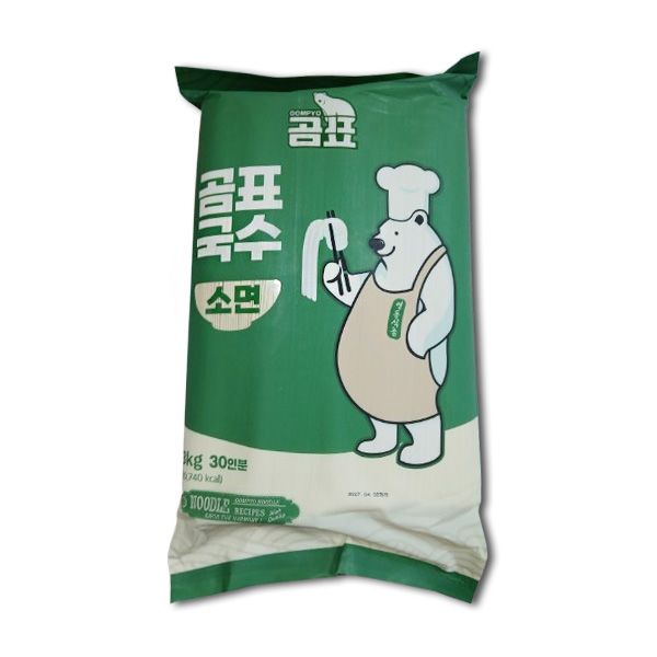 곰표 국수소면, 3kg, 4개