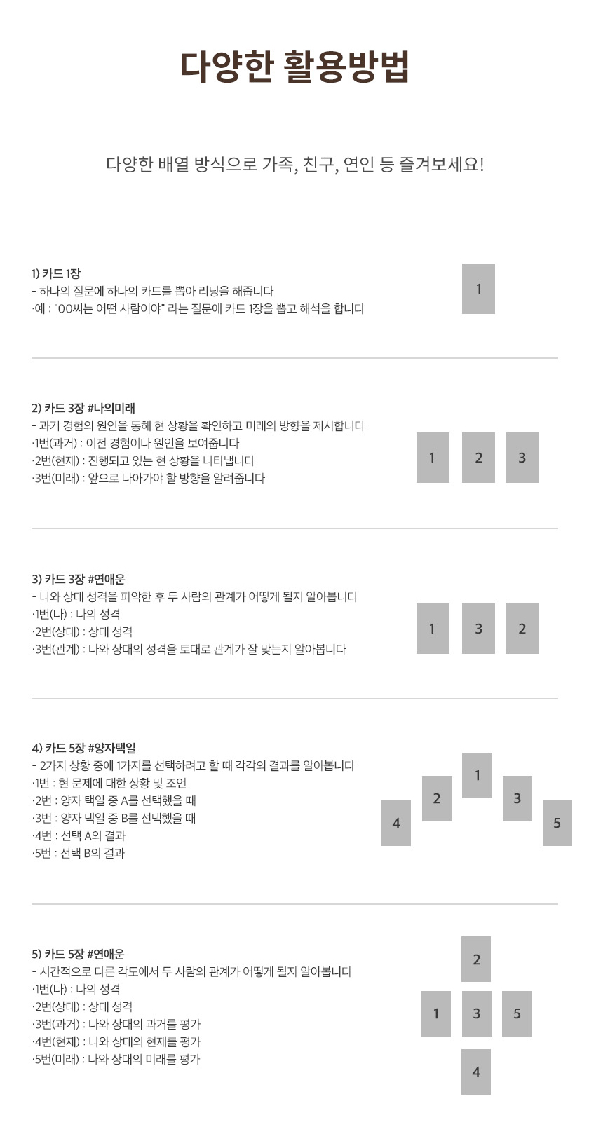 빈티지 타로카드, 1개 상세 이미지 6