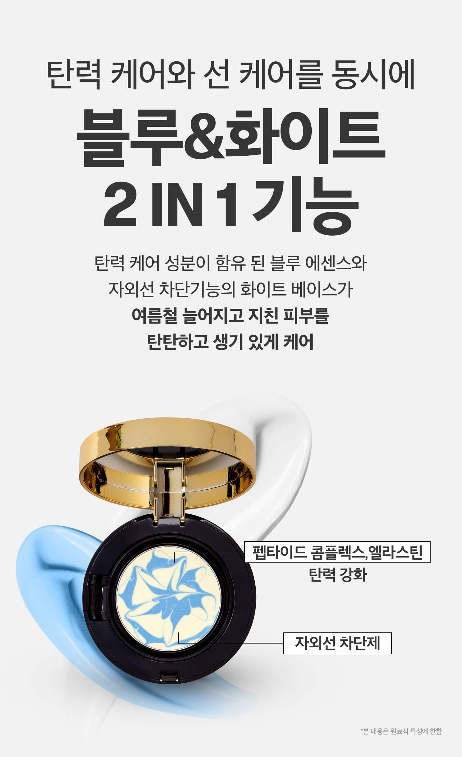 VT 에센스 선 팩트, 11g, 2개