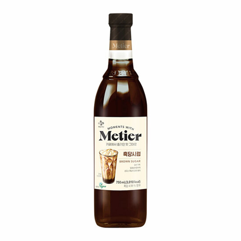 메티에 흑당 시럽, 700ml, 1개