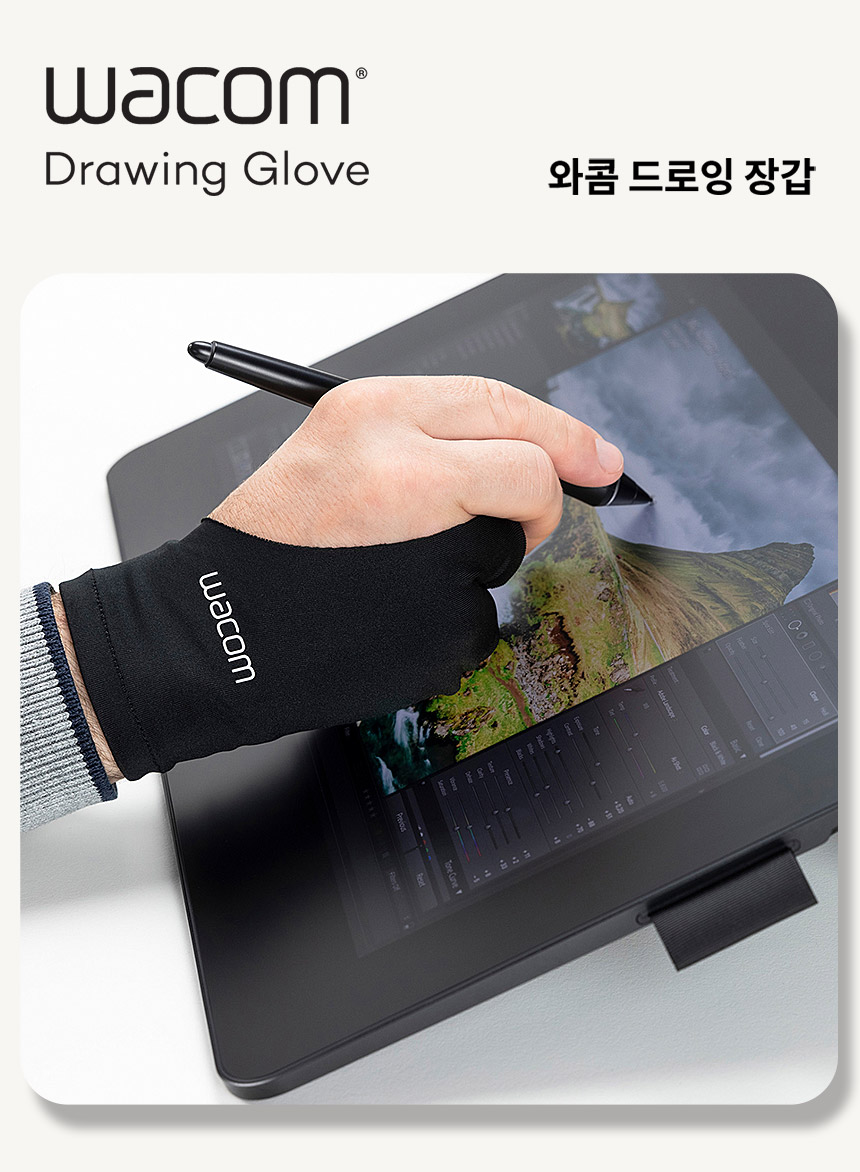 와콤 리사이클 드로잉장갑, 3개 상세 이미지 4