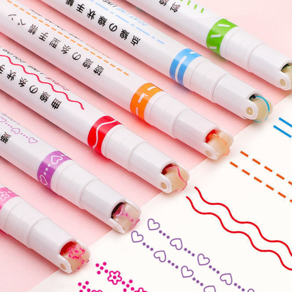 라이너 컬러펜 SH-7008-6, 라이너컬러펜, 6개 상품 이미지