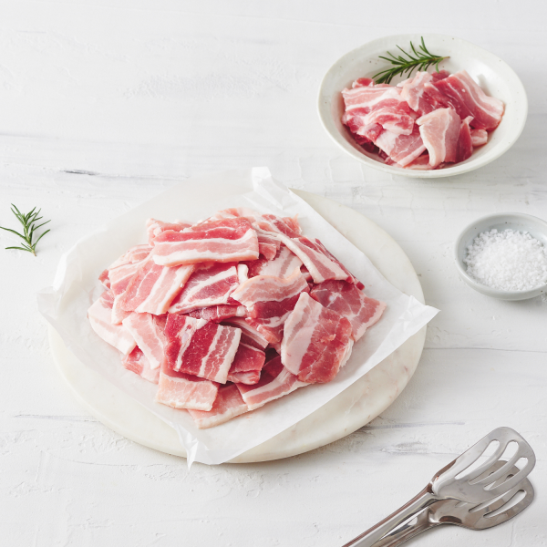 [토스쇼핑] 육즙한입 옛날 대패삼겹살, 1kg, 1팩