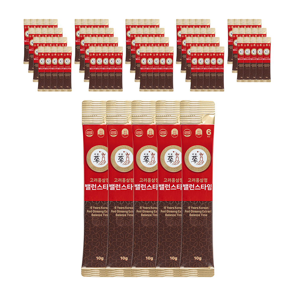 풍년보감 고려홍삼정 밸런스타임 10g 100포