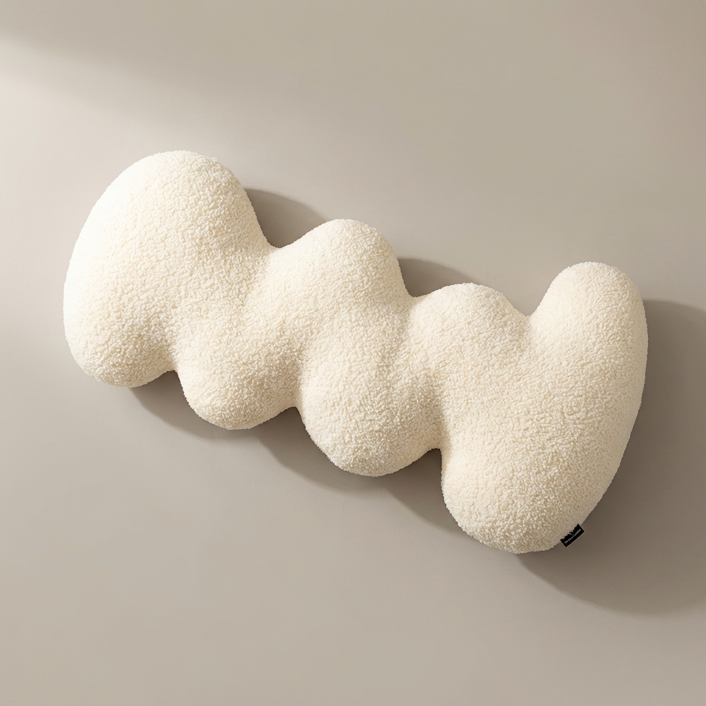 꽈배기 바디 필로우, 오렌지, 100cm, 1개