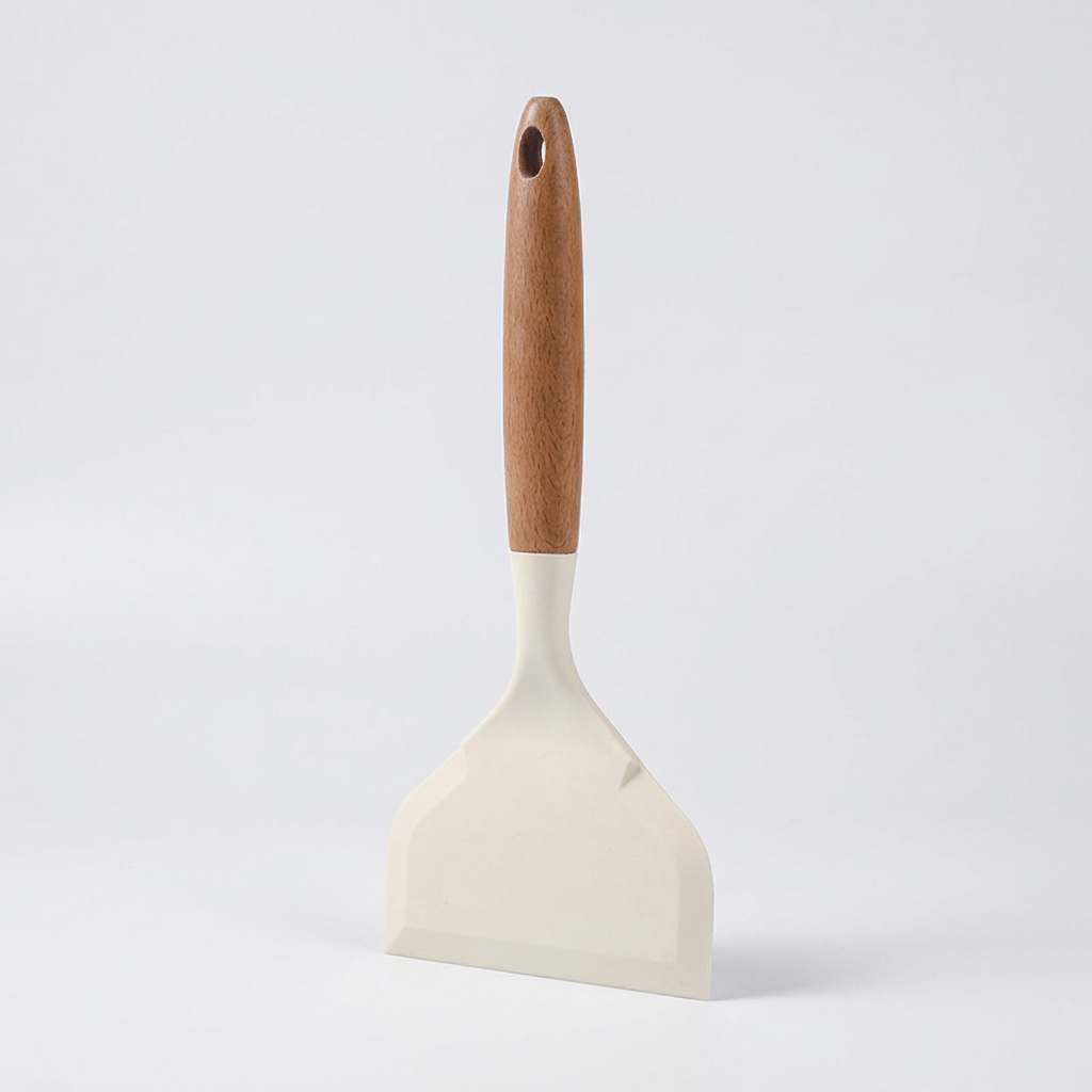 헤르조그 마흐트 실리콘 대왕 뒤집개, 화이트, 27cm, 1개