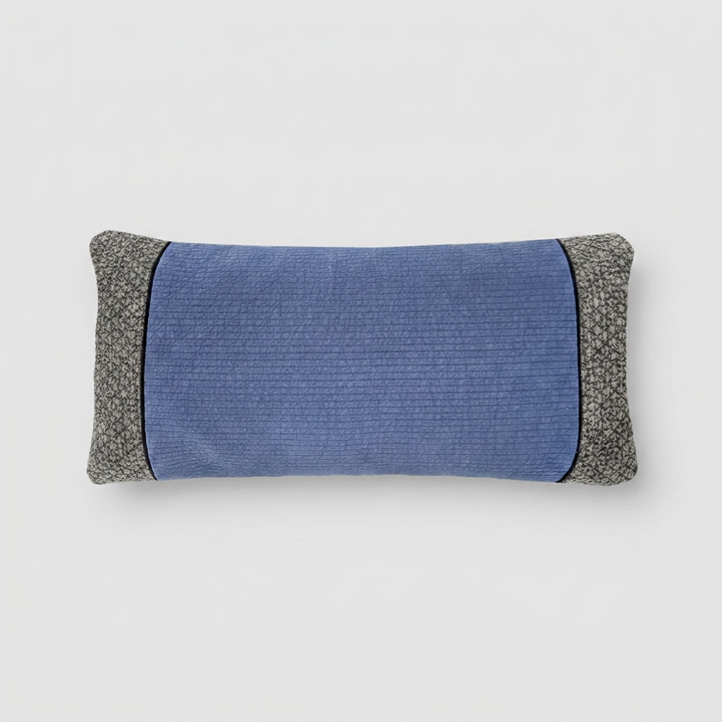 메밀 사각베개, 블루, 40x18cm, 1개