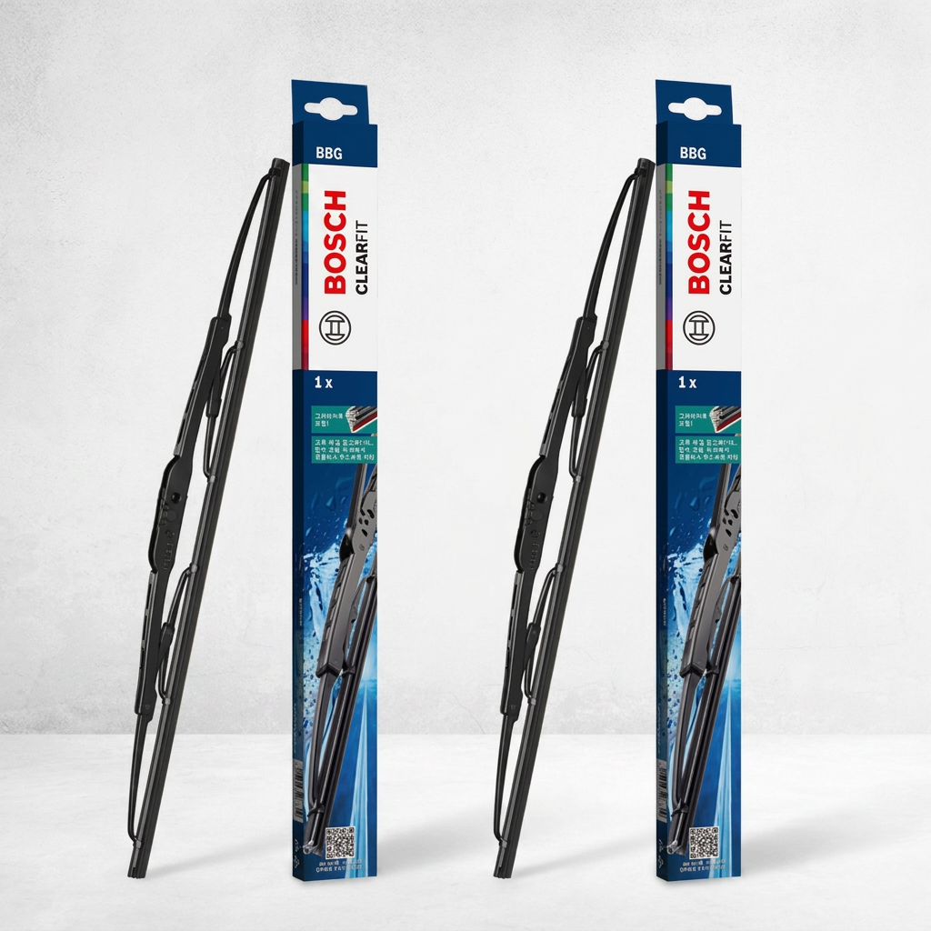 BOSCH 스파크 마티즈 클리어핏 와이퍼, 클리어핏 BBG600+BBG400, 스파크 마티즈크리에이티브