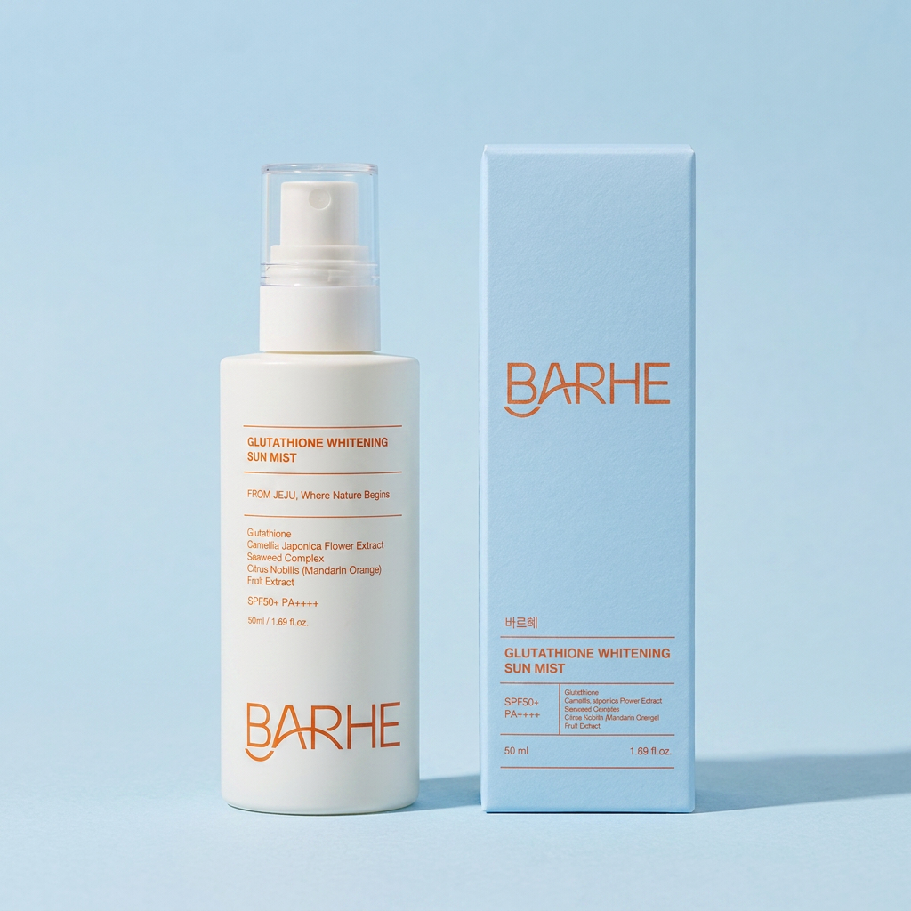 바르헤 글루타치온 화이트닝 선미스트, 50ml, 1개