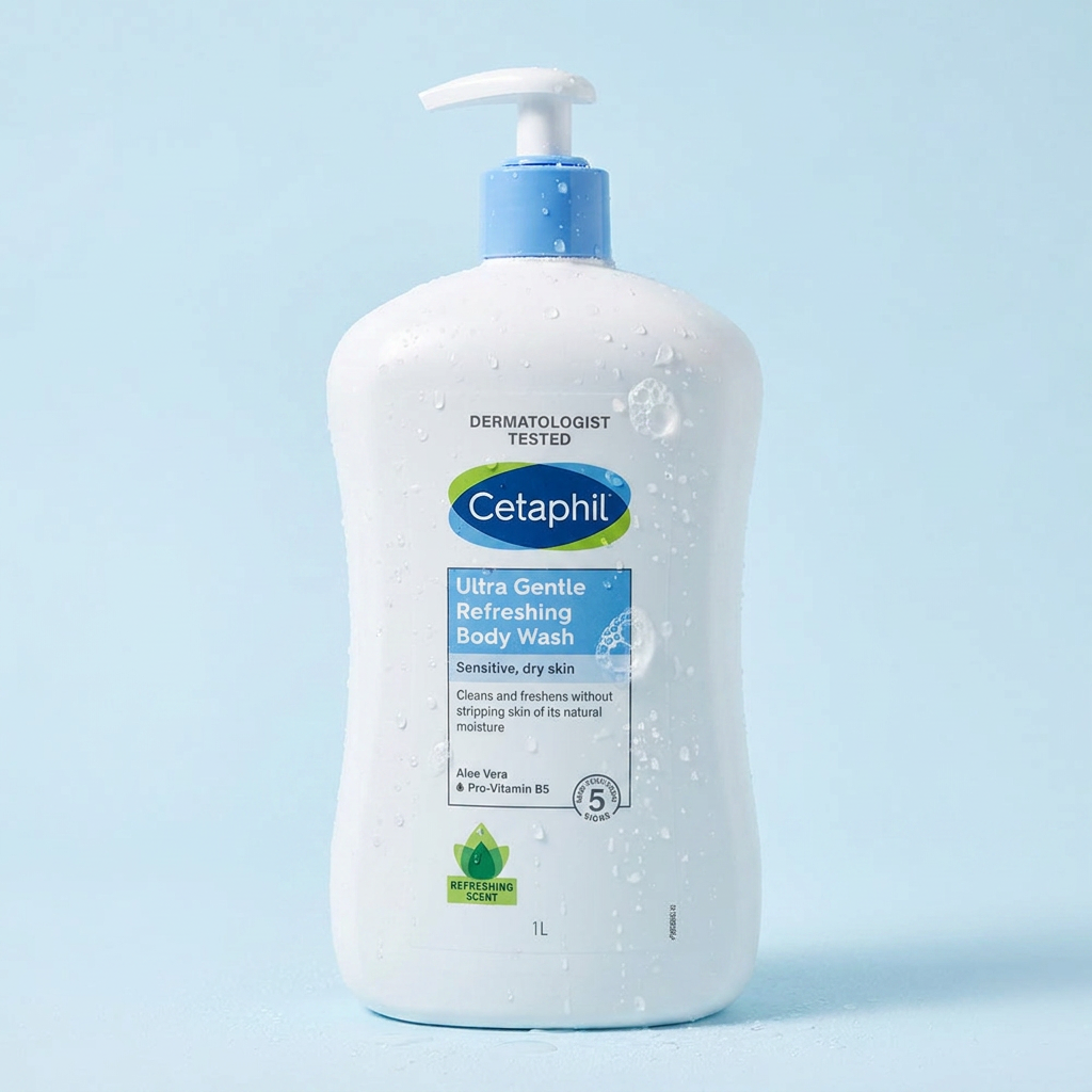 세타필 약산성 젠틀 바디워시 리프레싱, 1000ml, 1개 토스쇼핑 특가