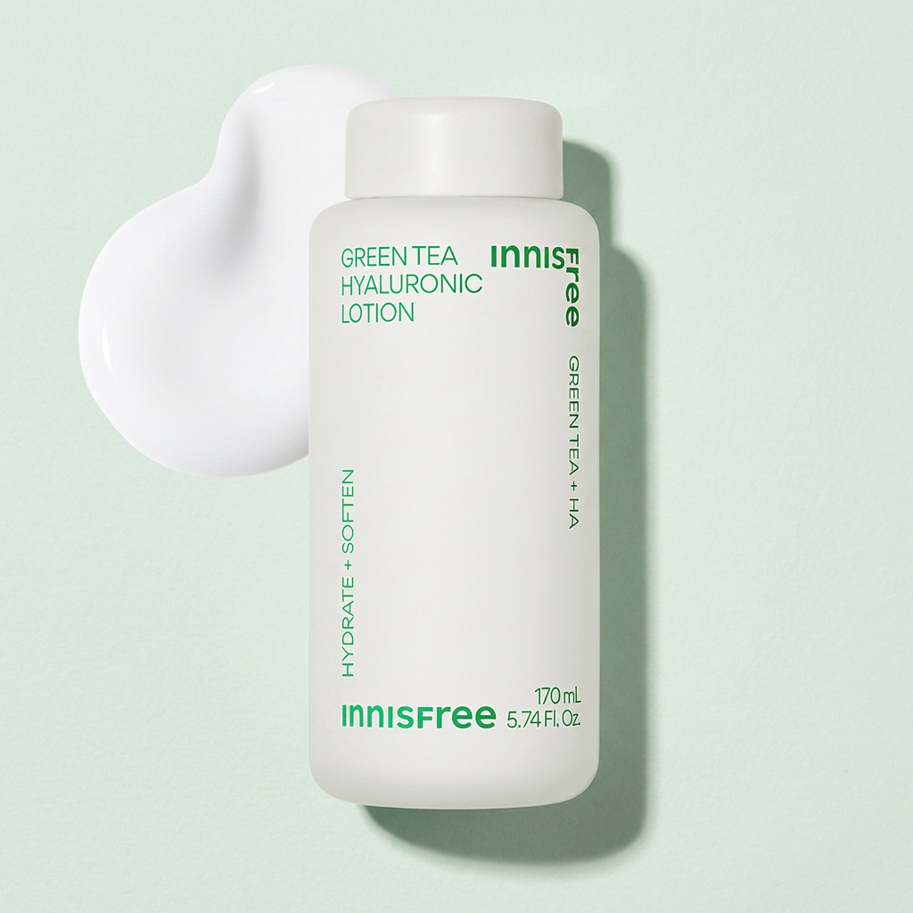 이니스프리 그린티 히알루론산 로션, 170ml, 1개