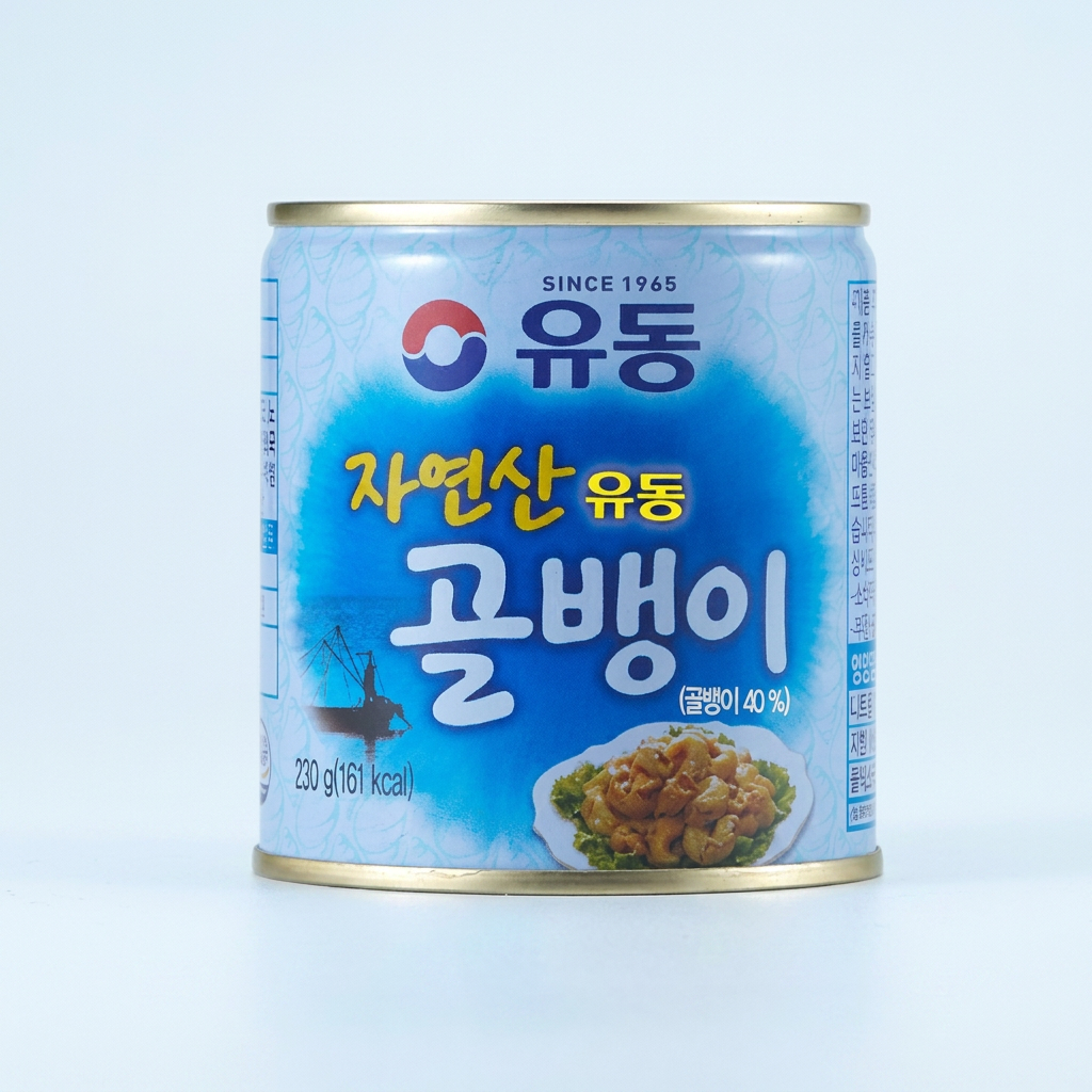 유동 자연산 골뱅이, 230g, 2개