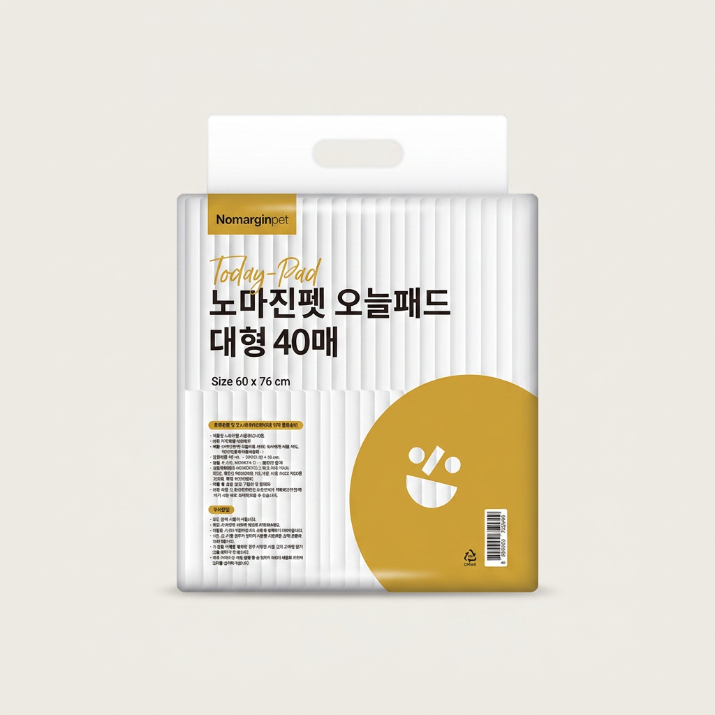 노마진펫 오늘패드, 대형, 40매, 4개