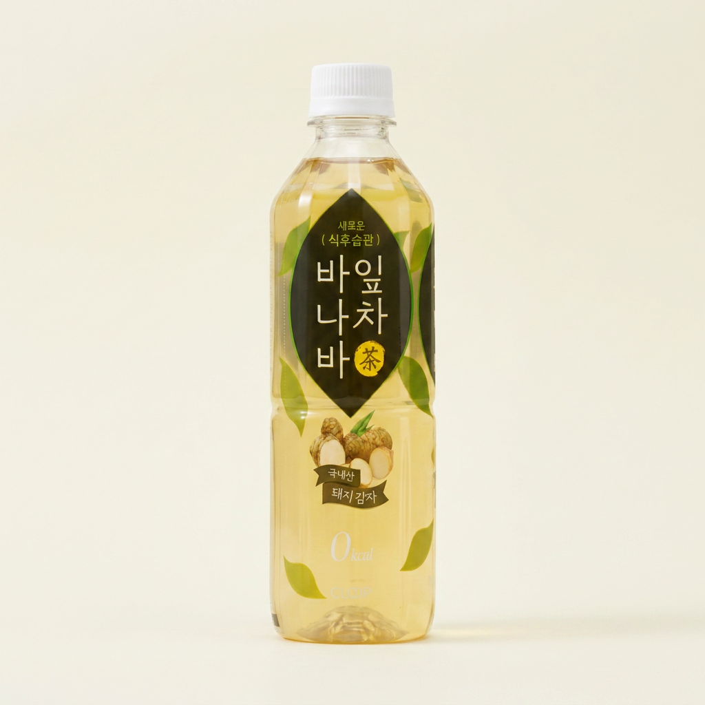 클룹 바나바잎차 돼지감자, 500ml, 24개