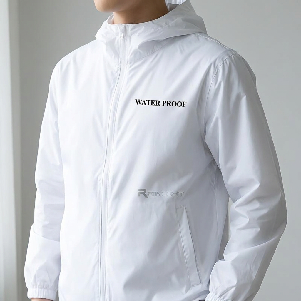울트라틴 방수 방풍 골프비옷 상하세트, 화이트블랙, 2XL(100~105)