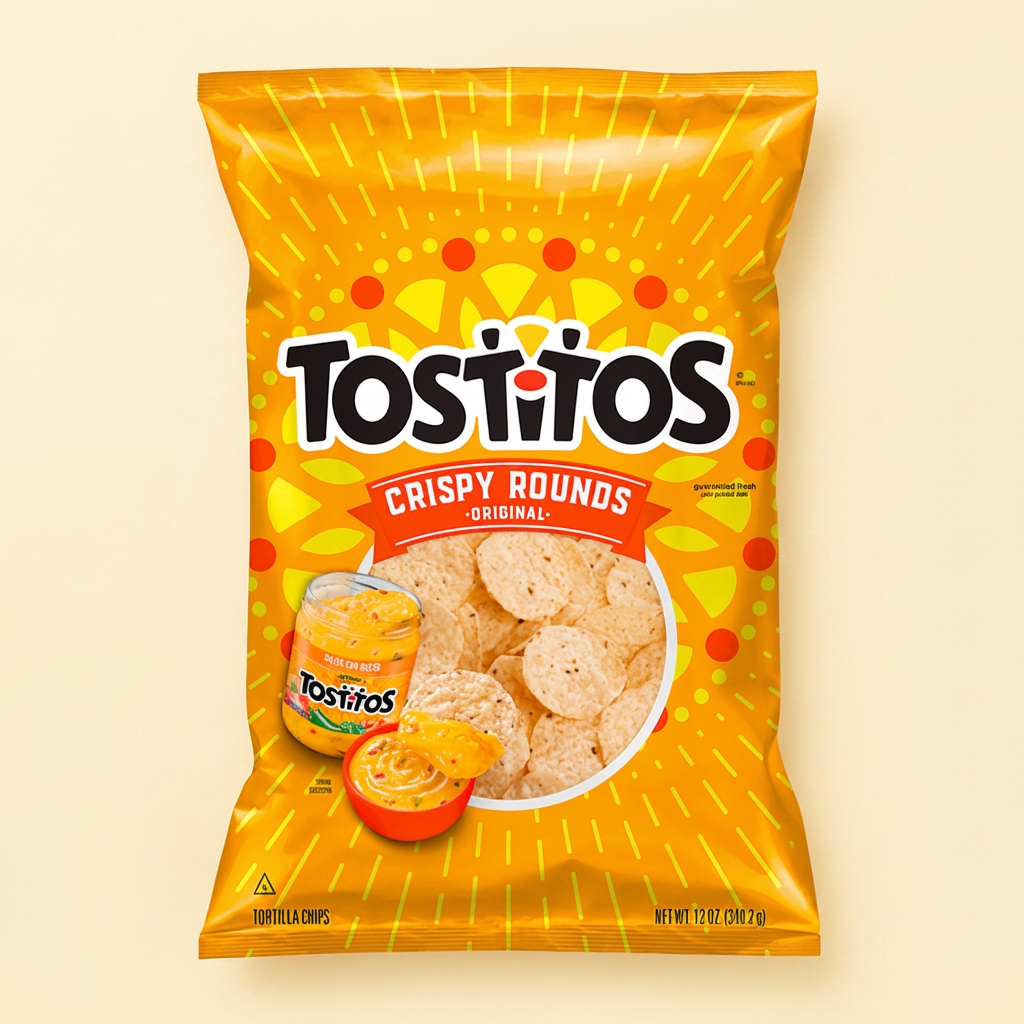 토스티토스 크리스피라운드 또띨라 칩, 283.5g, 1개