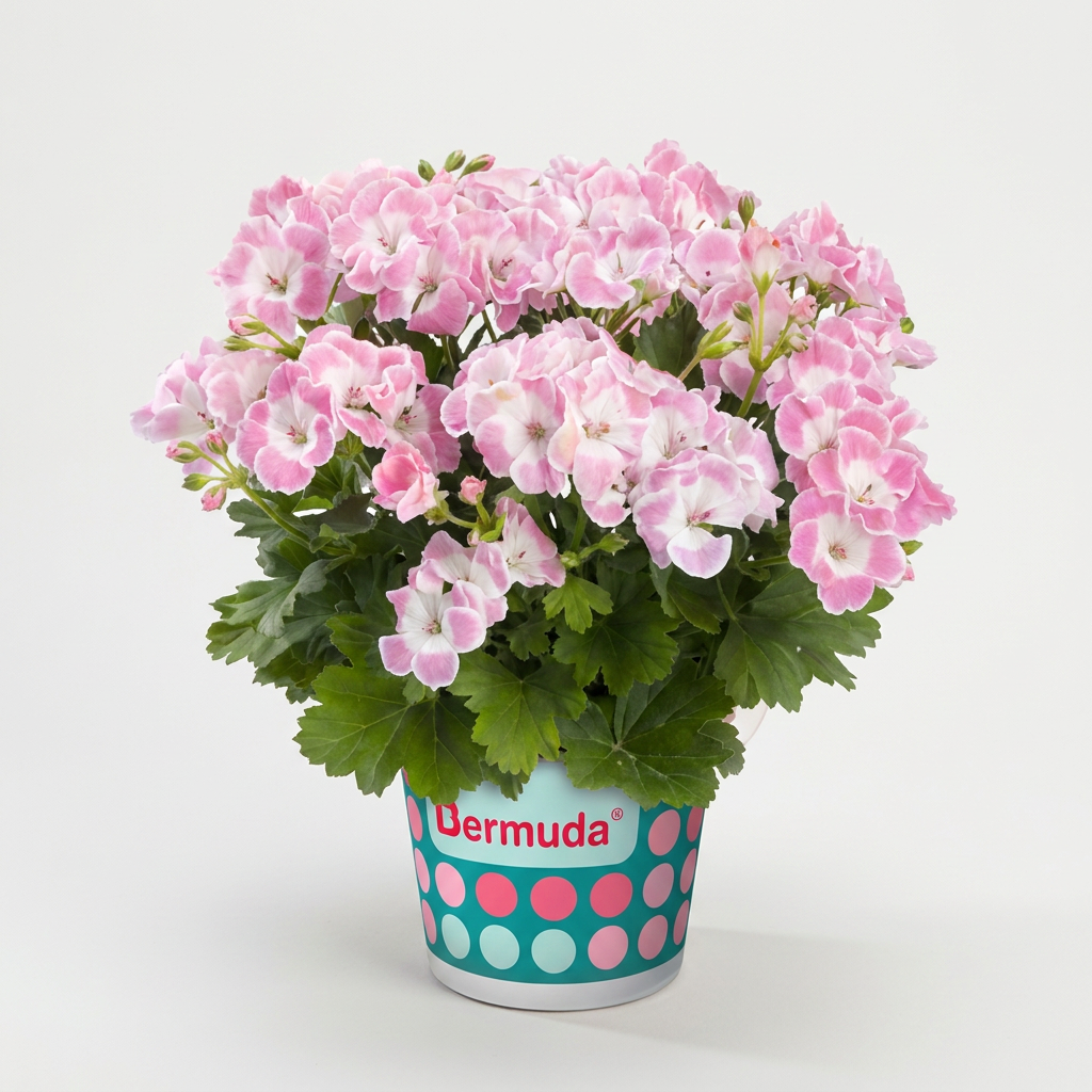 HSFLOWER 제라늄 패키지, 10cm 화분 6개