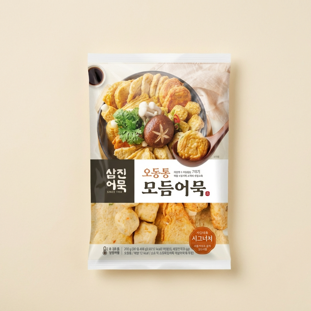 삼진어묵 오동통 모듬어묵, 700g, 2개