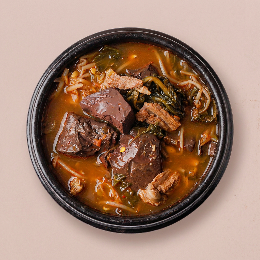 압도적 양평 한우 선지해장국, 1kg, 3개 토스쇼핑 특가