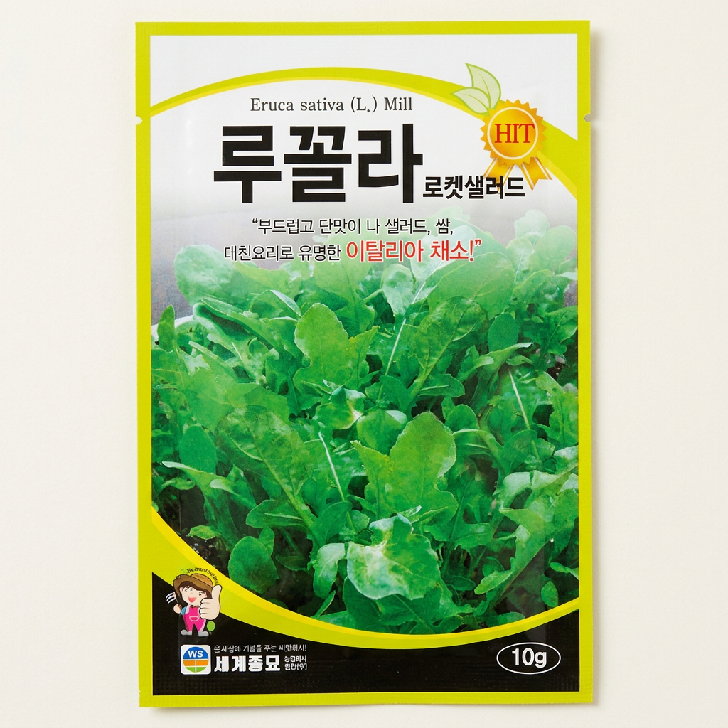 세계종묘 루꼴라 로켓샐러드, 10g, 1개