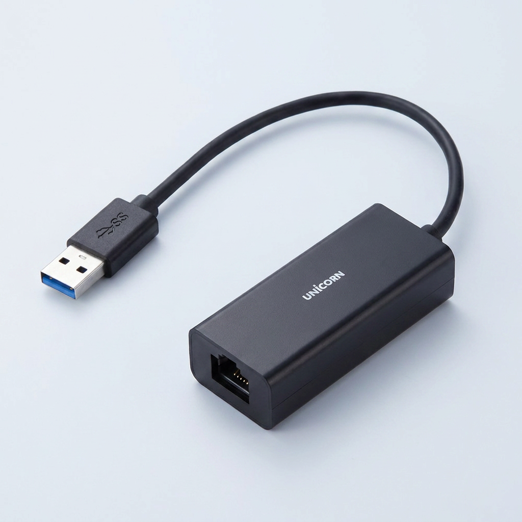 UNiCORN USB 3.1 기가 유선랜 어댑터 TLAN-1100A, 1개