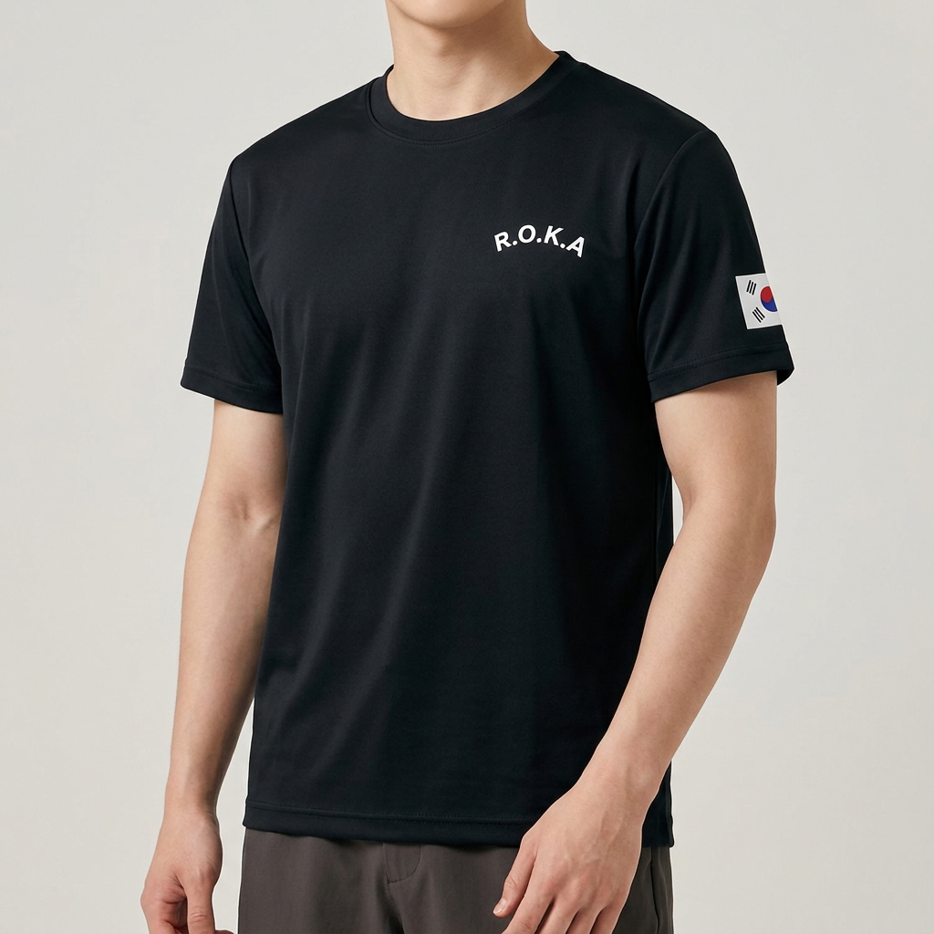 R.O.K.A ROKA 쿨링 반팔티, 블랙, 120, 2개