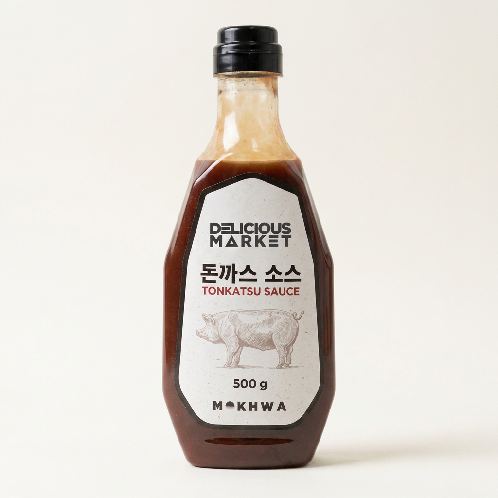 딜리셔스마켓 돈까스소스, 500g, 1개