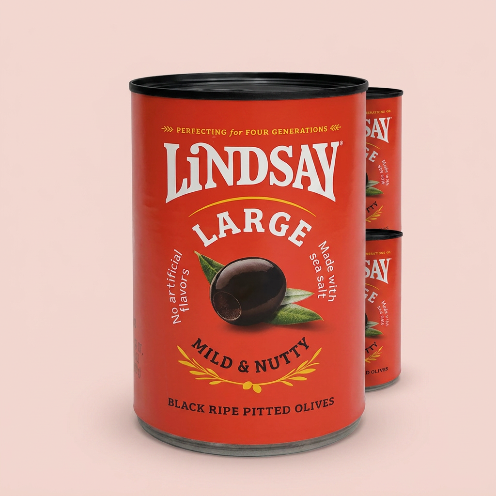 린지 블랙올리브, 410g, 6개