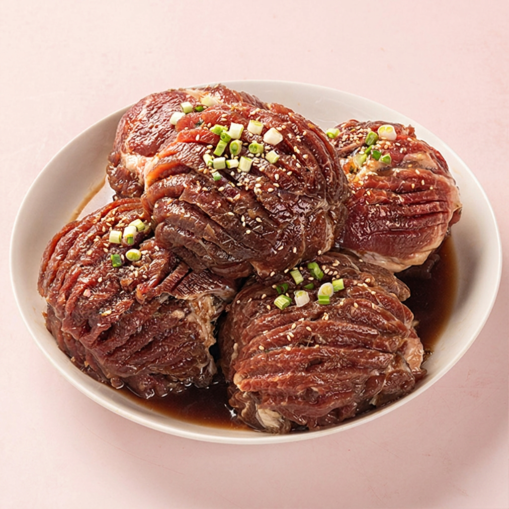 대한민국농수산 뼈없는 한돈 양념갈비, 300g, 2팩 토스쇼핑 특가