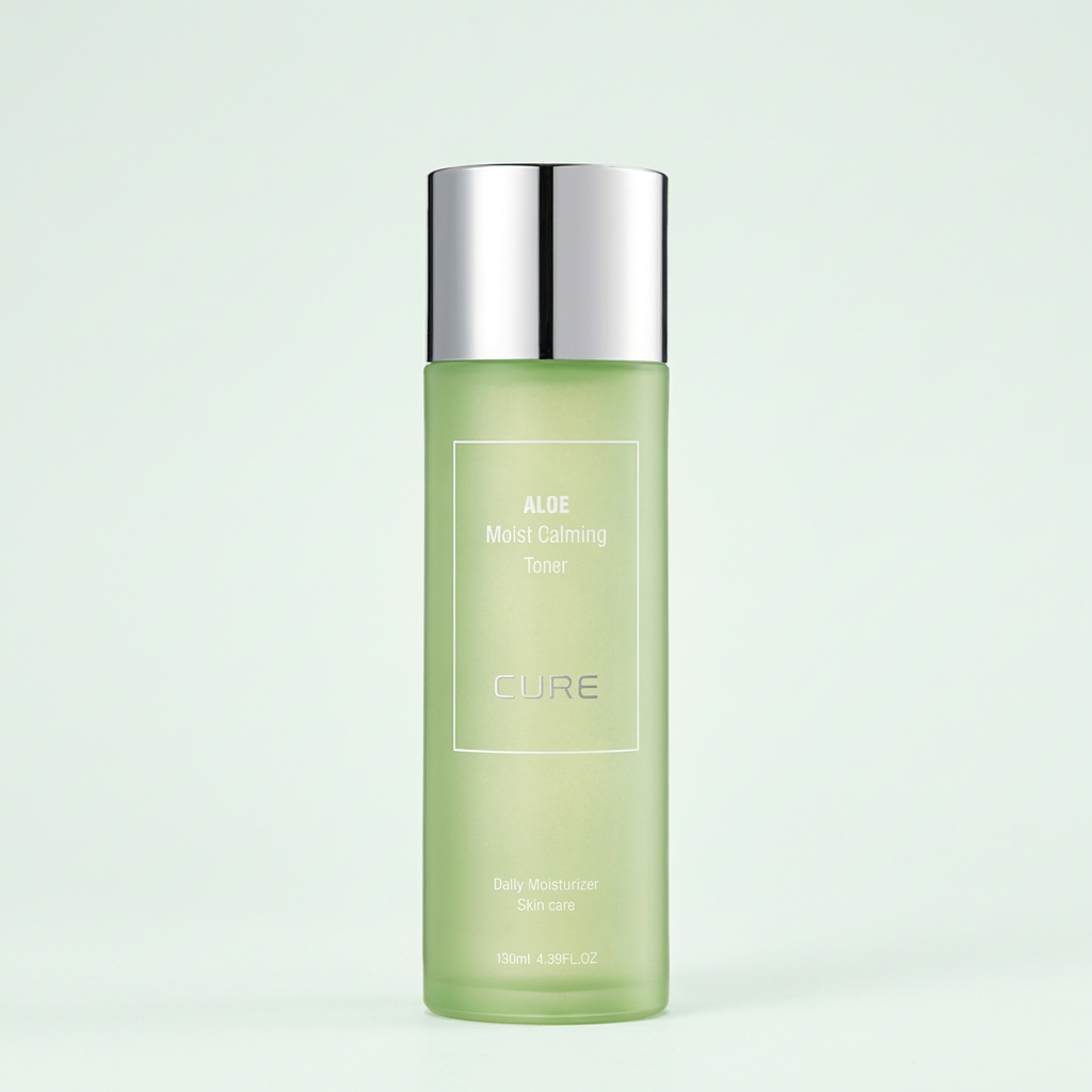 김정문알로에 큐어 모이스트 카밍 토너, 130ml, 1개