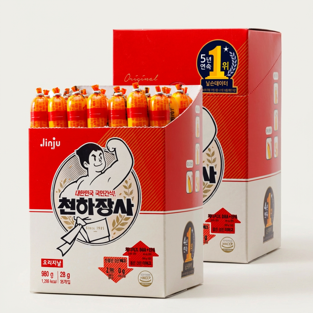 진주햄 천하장사 오리지날, 28g, 35개입+35개입