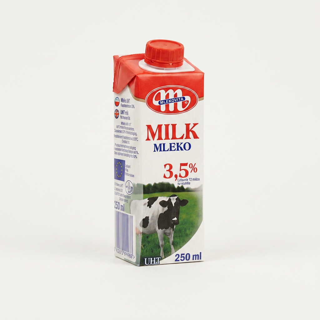 믈레코비타 3.5% 멸균우유, 250ml, 24개, 1개