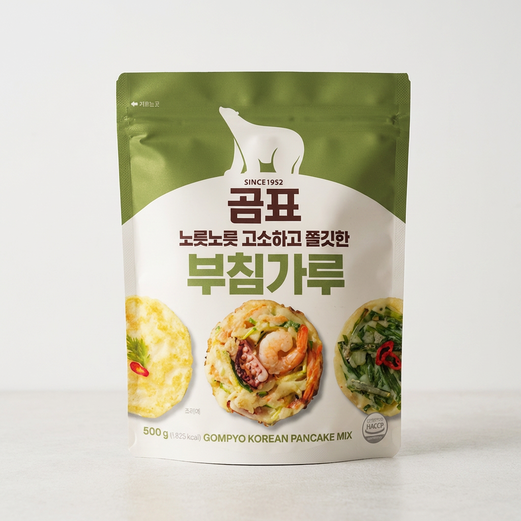 곰표 부침가루, 500g, 4개