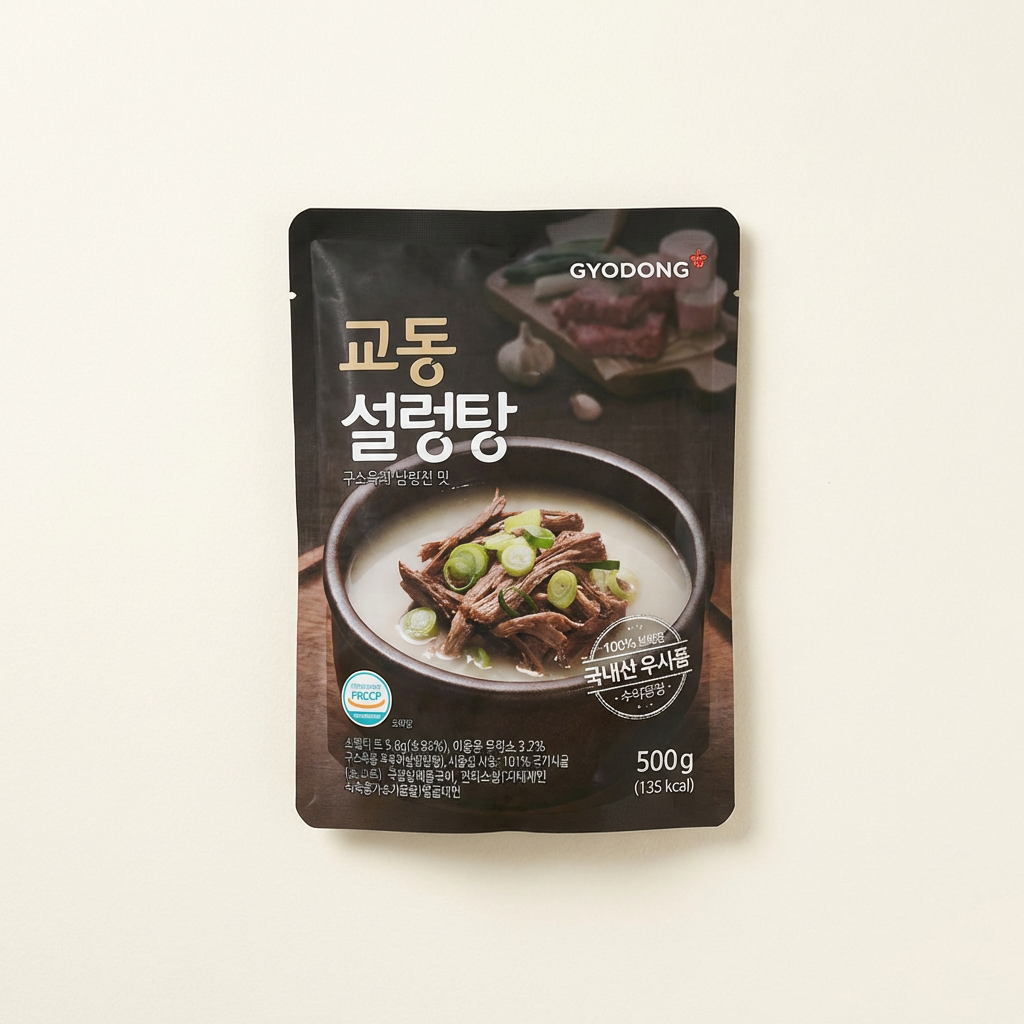 [토스쇼핑] 교동식품 교동 설렁탕, 500g, 10개 (23,800원 / 무료)