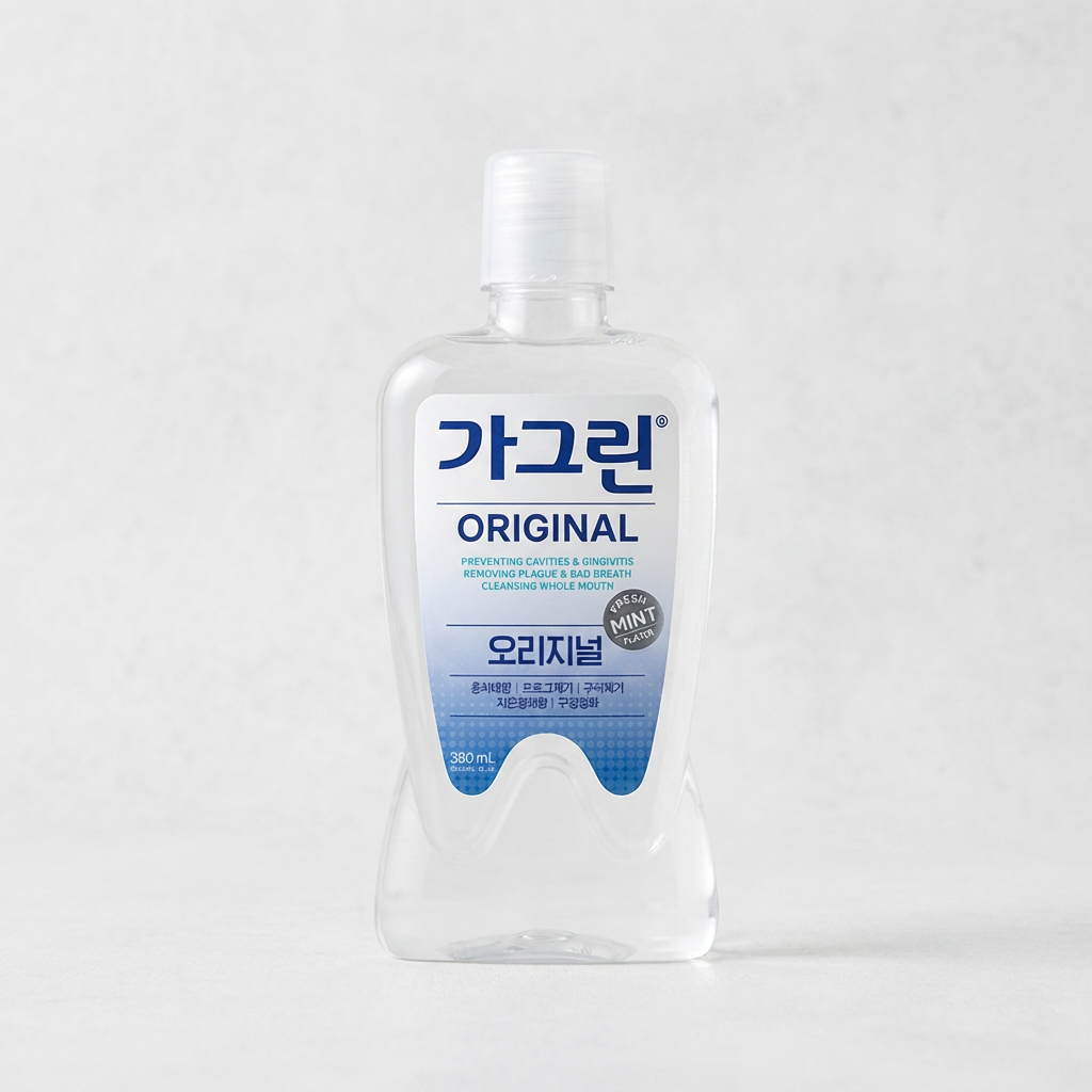 가그린, 오리지널, 380ml, 3개