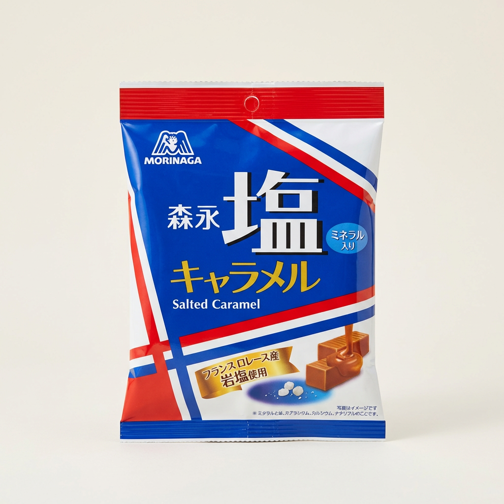 모리나가 소금 카라멜, 83g, 3개