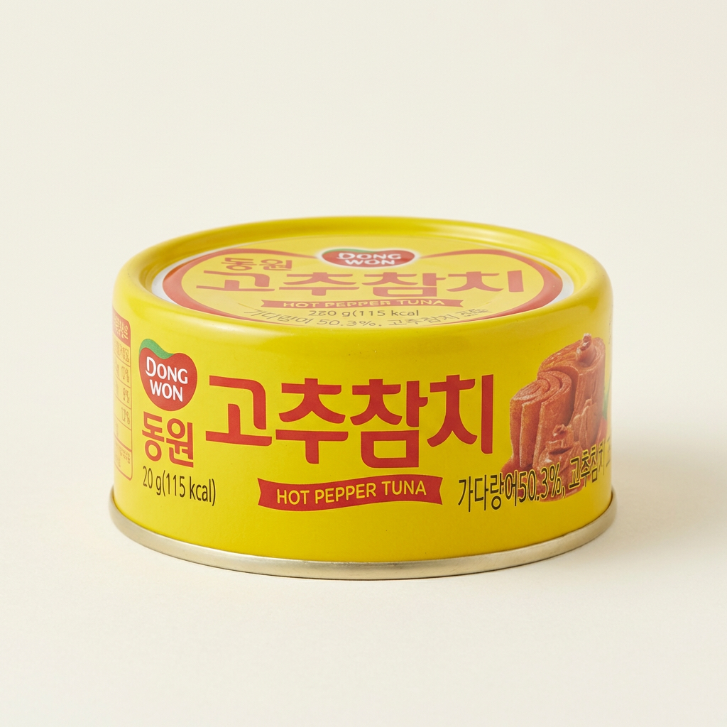 동원 고추참치, 90g, 6캔