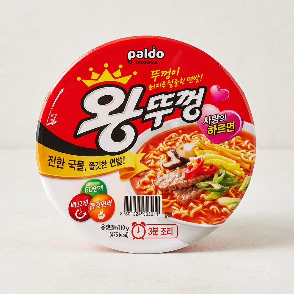 컵라면세트, 왕뚜껑 3개 + 김치왕뚜껑 3개 + 육개장사발면 3개 + 김치사발면 3개 + 오뚜기육개장 2개 + 도시락 2개, 1세트