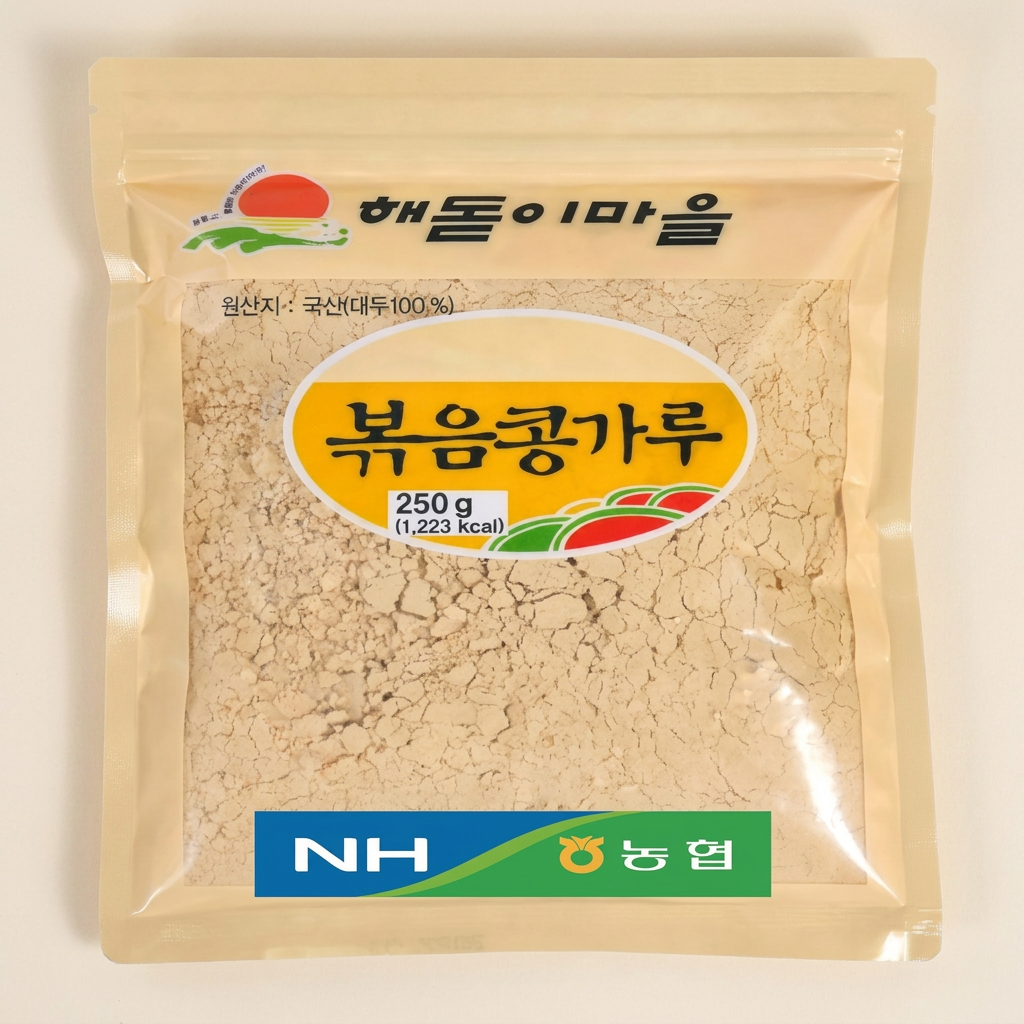 하조대농협 국내산 볶음콩가루, 250g, 2개