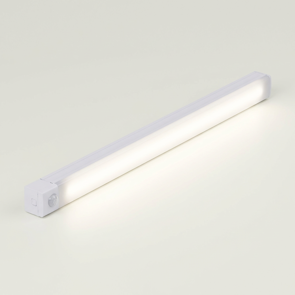 무선 자동모션 LED 센서바, 화이트, 1개
