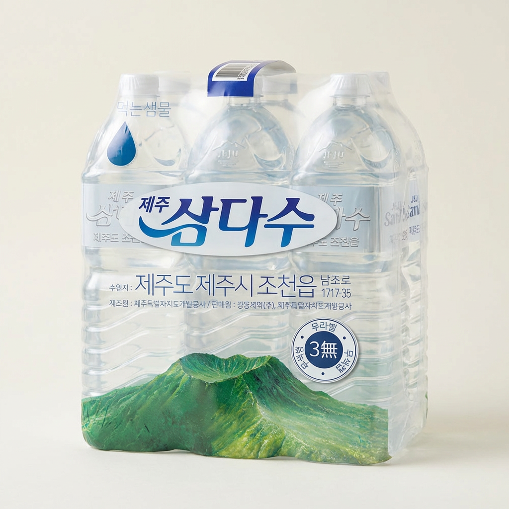 제주 삼다수, 라벨랜덤, 2L, 6개