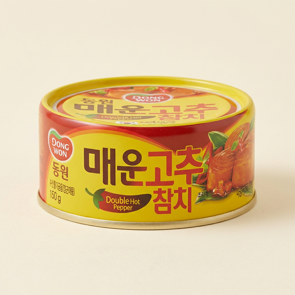 동원참치, 매운고추참치, 150g, 8개