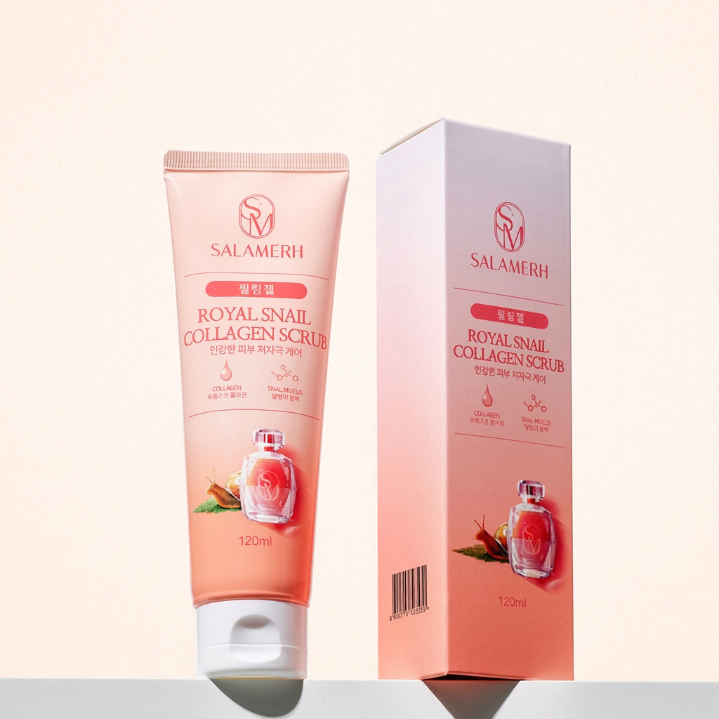 살라메르 로얄 스네일 콜라겐 필링젤, 120ml, 2개