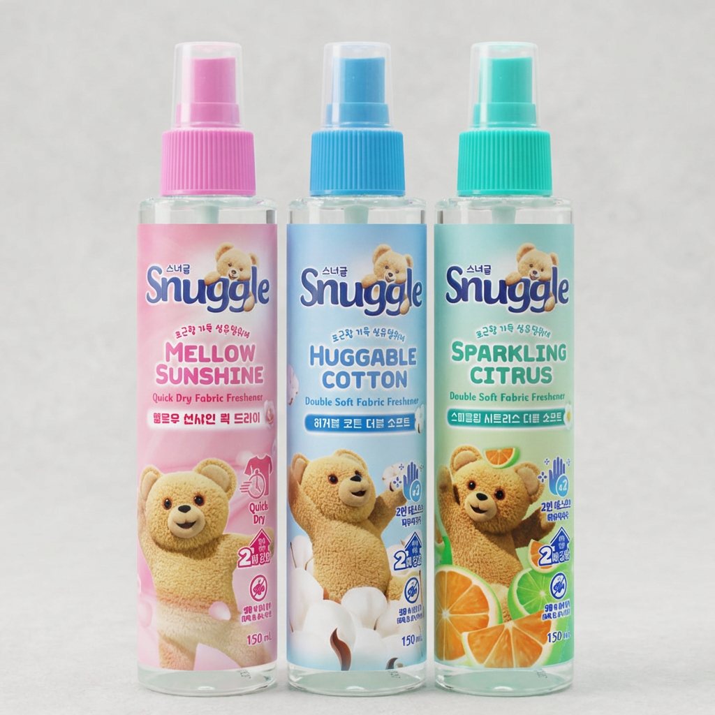 스너글 섬유탈취제, 허거블 코튼, 150ml, 1개
